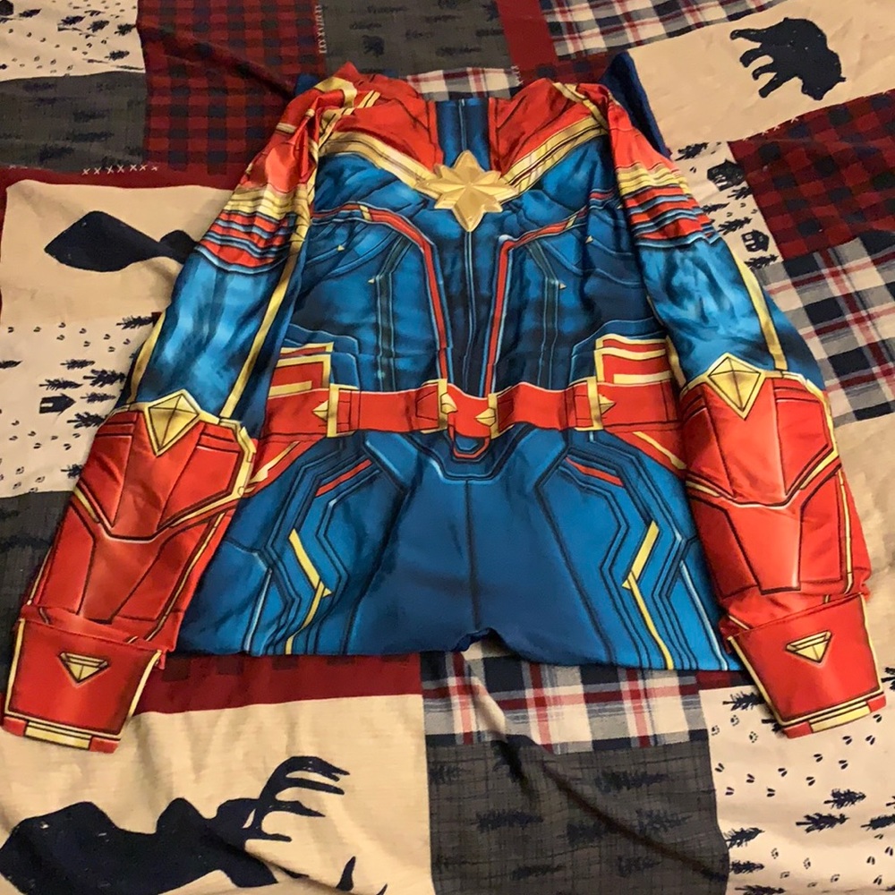 Captain Marvel bodysuit costume